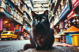 ボンベイのルーツを探る：ムンバイに息づく黒猫の魅力